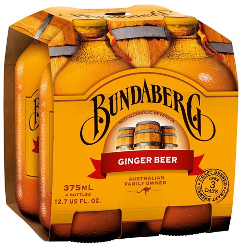 Bundaberg Ginger Beer, 375 Ml (Pack of 6) - Walmart.com