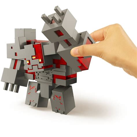 Minecraft Dungeons Redstone Monstrosity Figure - Walmart.com - Walmart.com