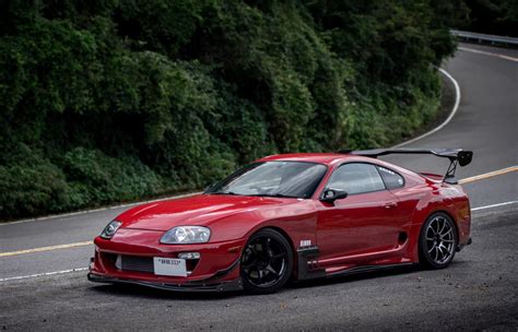 Stunning Red Supra Ridox Aerokit Tuner Cars, Jdm Cars, My Dream Car ...