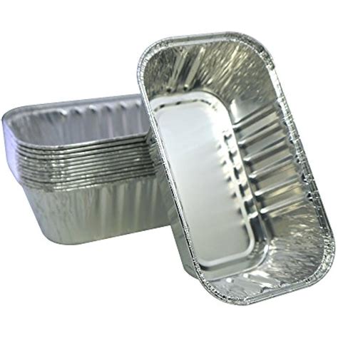 Mini Disposable Aluminum Foil Baking Pans For Cake, Bread And Loaf ...