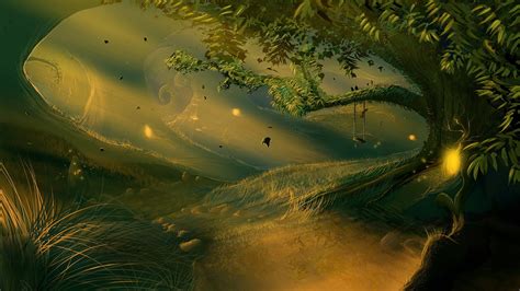 🔥 Free Download Enchanted Forest Background Net by @jasonbrewer ...