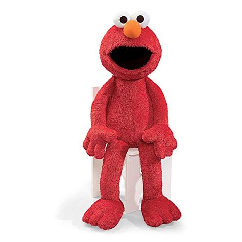 GUND Sesame Street Official Jumbo Size Elmo Muppet Plush, Premium Plush ...