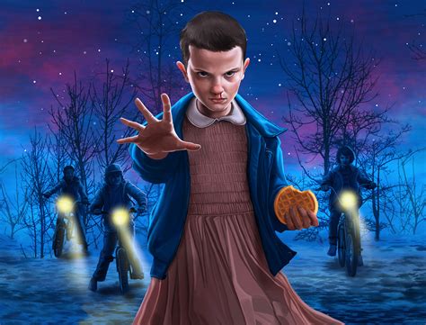 Eleven From Stranger Things Art