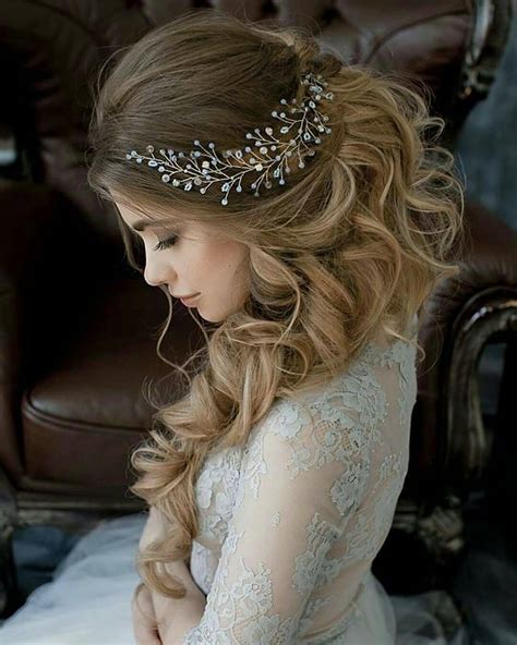 10 Lavish Wedding Hairstyles for Long Hair - PoP Haircuts