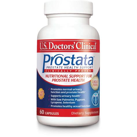 U.S. Doctors' Clinical Prostata Prostate Supplement, 60 Ct - Walmart ...