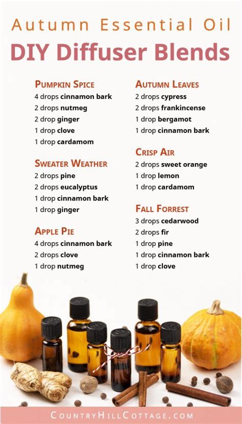 Essential Oil Blends for Fall – 6 DIY Autumn Diffuser Blend Recipes ...