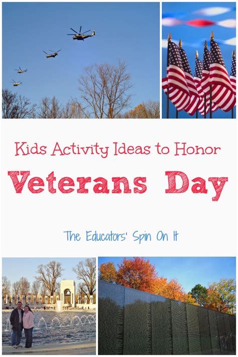 Kids Activities to Honor Veteran's Day