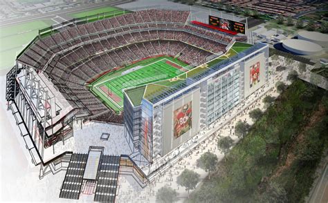 San Francisco 49ers Stadium - Santa Clara, CA | Joseph Xiong | Archinect