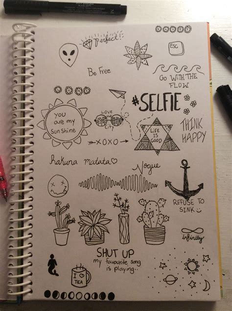 Random doodles | Notebook drawing, Doodle art journals, Pen art drawings