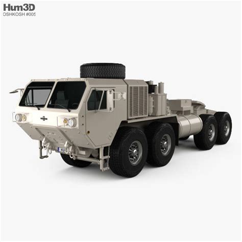 3D model of Oshkosh HEMTT M983A4 Patriot Tractor Truck 2011 | Model ...