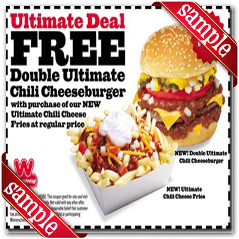 Wienerschnitzel – Free Printable Coupons