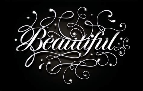 Beautiful: Typography Personal on Behance