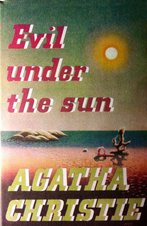 Evil Under the Sun By Agatha Christie First edition dust wrapper ...