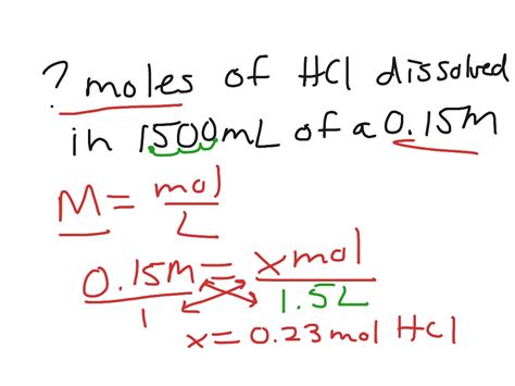 How To Calculate Molarity With Examples