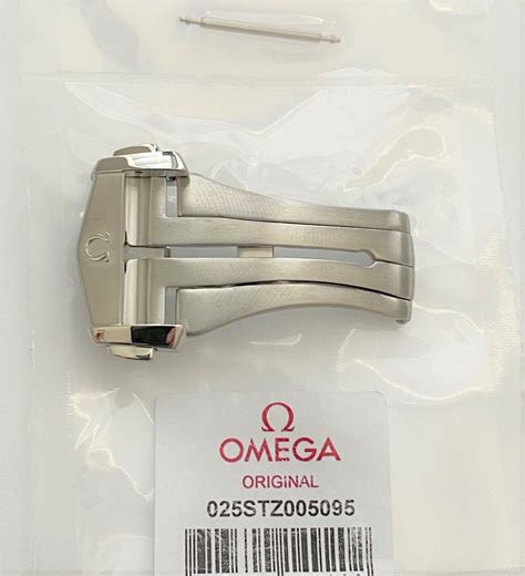 Original Omega Seamaster 20mm Brushed Steel Deployment Buckle Clasp ...