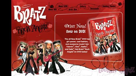 Bratz Rock Angelz DVD Website Animation (2005) - YouTube