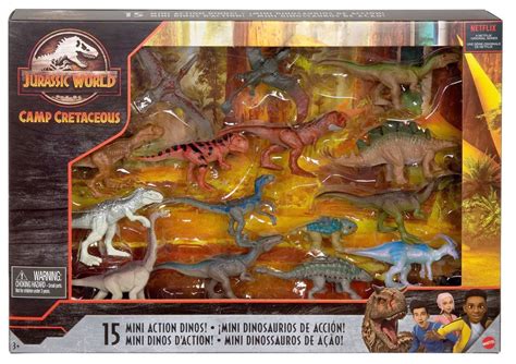 Jurassic World Camp Cretaceous Mini Action Dinos Exclusive Mini Figure ...