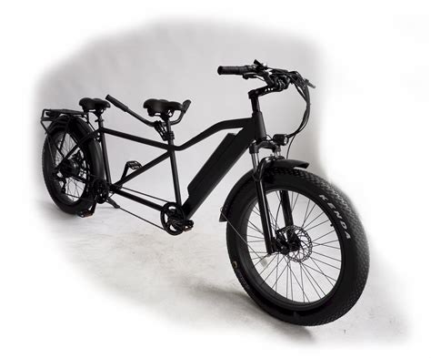 Fat Tire Electric Tandem Bike for Two Persons, Suitable for Adults and ...