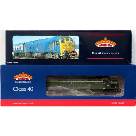 BACHMANN 00 Gauge Diesel Locos comprising: 32-483 Class 40 No. D326 BR ...