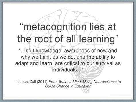 Metacognition - Learning Better by Understanding How We Think