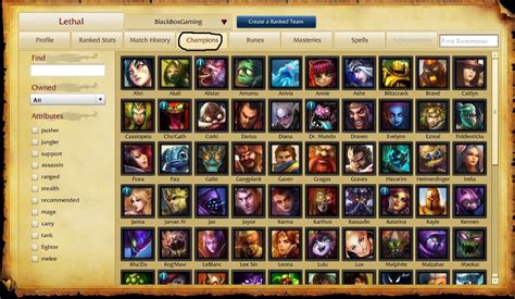 League Of Legends: 3)Champions And Roles