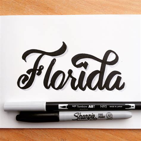 Pin by Florida Banzuelo on My Works | Lettering, Sharpie, Company logo