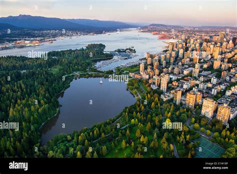 Vancouver, Stanley Park and Lost Lagoon Stock Photo - Alamy