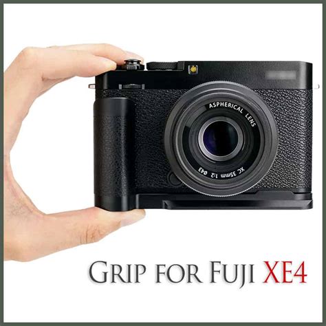 กริป Fuji XE4 JJC HG-XE4 L-Plate Metal Grip | CamGadgetWorld