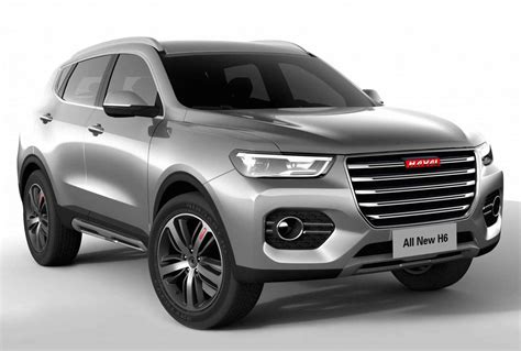 2017 Haval H6 revealed with new platform & interior – PerformanceDrive