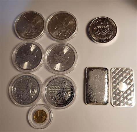 My silver and gold stack : r/SilverDegenClub