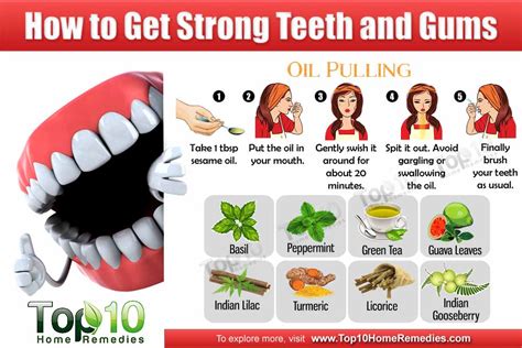 How to Get Strong Teeth and Gums - Page 2 of 3 | Top 10 Home Remedies