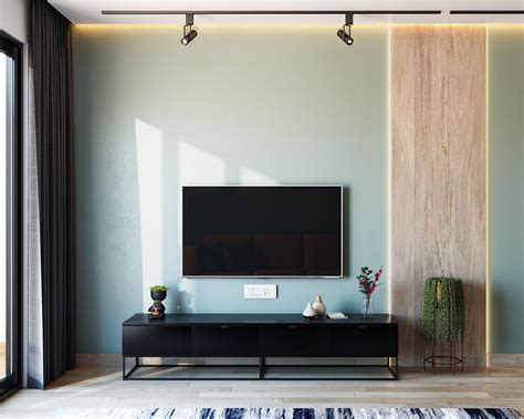 Maximum Storage Budget-Friendly Minimalist TV Unit Design | Livspace