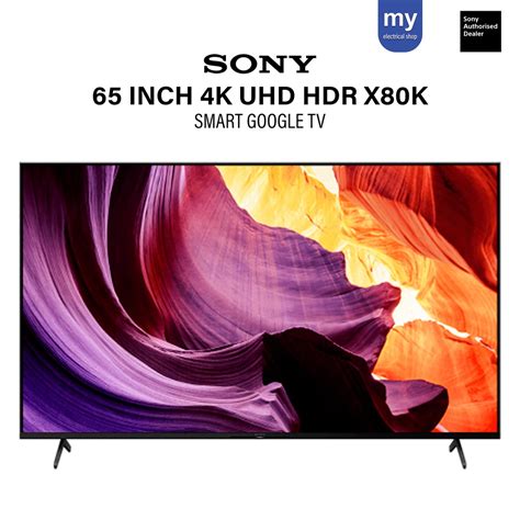 Sony KD-65X80K 65 Inch 4K UHD Google TV KD65X80K Smart TV Android TV ...