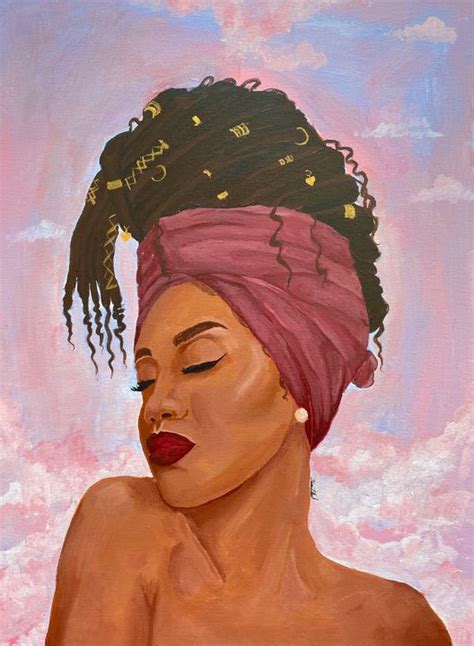 Wrapped - Queen Nzinga - Paintings & Prints, People & Figures ...