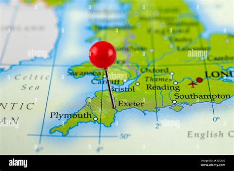 Map of exeter hi-res stock photography and images - Alamy