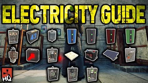 Rust Electricity Guide - FULL TUTORIAL - YouTube