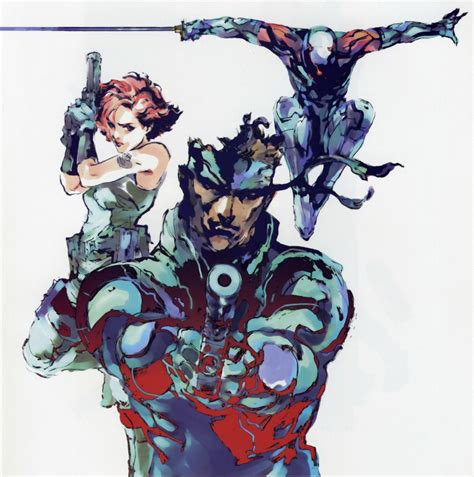 Art of Metal Gear Solid by Yoji Shinkawa | Metal gear, Metal gear ...