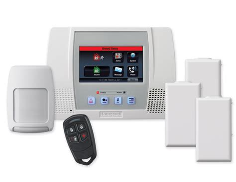 Honeywell L5000PK-5811 - L5000 LYNX Touch Wireless Home Security System ...