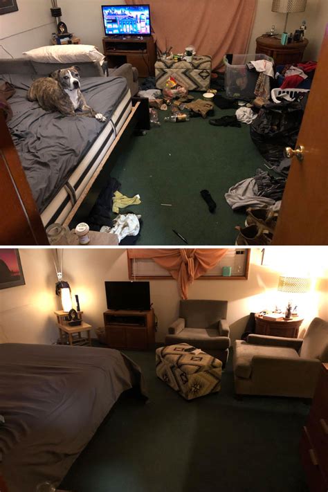 Messy Living Room Before And After | Baci Living Room