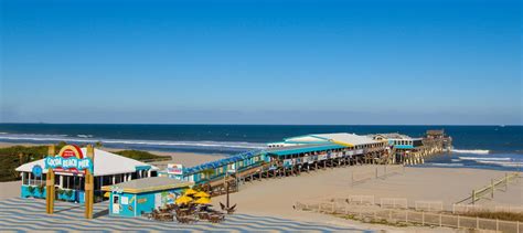 Cocoa Beach Pier recently renovated at Orlando’s closest beach