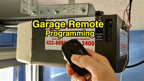 Python Garage Door Opener Remote Programming | Dandk Organizer