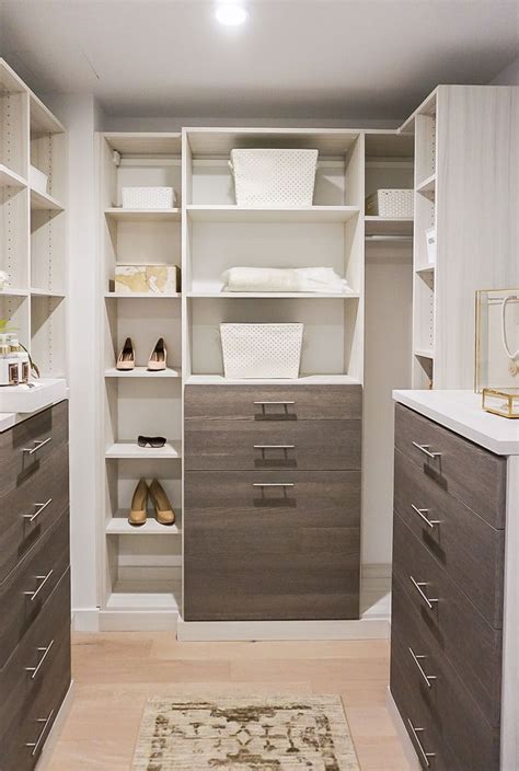 This walk-in closet was designed by Debra Russo, a designer at ...