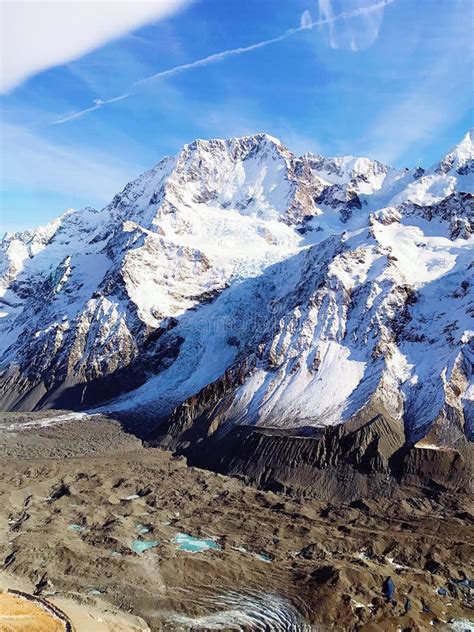 New Zealand Mt Cook -Glaciers... Helicopter View of the Magnificent ...