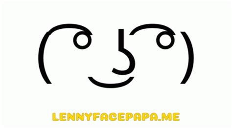 Lenny Face Text Faces GIF – Lenny Face Text Faces Kaomoji – discover ...