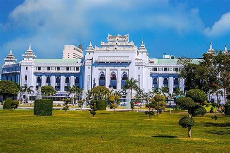 city hall yangon myanmar | Yangon myanmar, Yangon, Beautiful beaches