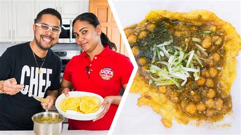 How To Make Trini Doubles | Foodie Nation x Sauce Doubles - YouTube