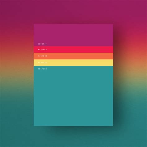 8 Beautiful Color Palettes For Your Next Design Project