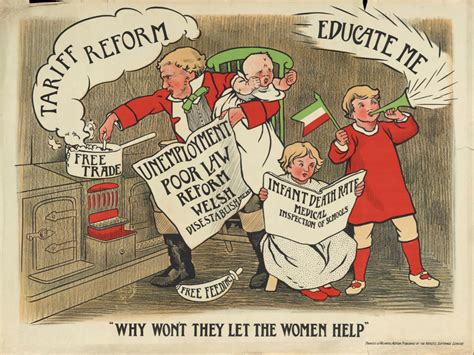 The long-lost suffrage protest posters used to fight for women’s rights