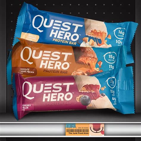 Quest Hero Protein Bars - The Junk Food Aisle