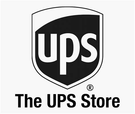 Stores, Restaurants, Salons & More - Ups Store Png Black Logo ...